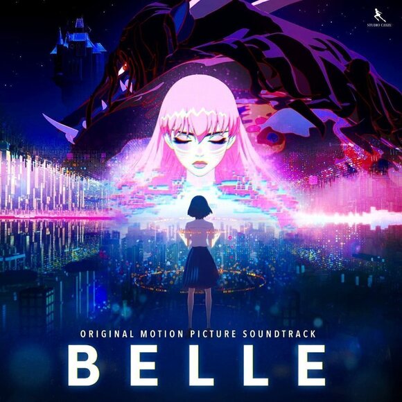 Belle Original Motion Picture Anime Soundtrack 2LP Blue/Pink Vinyl - Picture 1 of 2